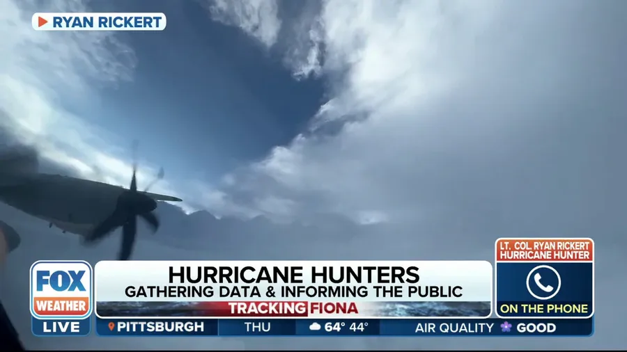 Hurricane Hunters gather crucial data from Fiona, tropical disturbance