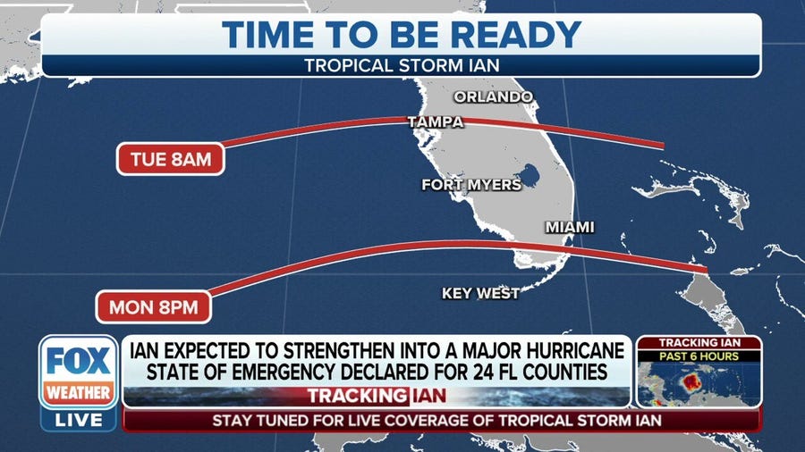 Ian expected to strengthen into major hurricane