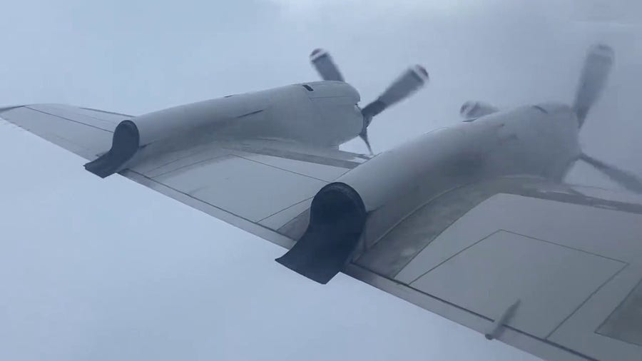 NOAA's Hurricane Hunters fly into Ian