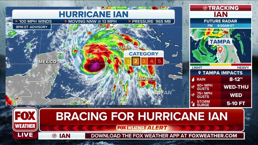 Hurricane Ian closes in on Cuba | Latest Weather Clips | FOX Weather