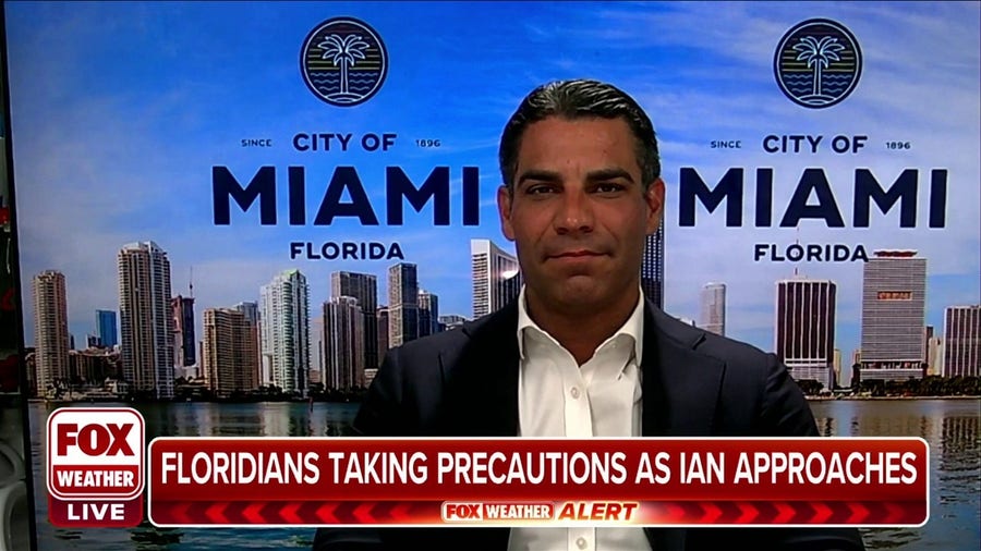 Miami Mayor shares his city's storm preps for Hurricane Ian