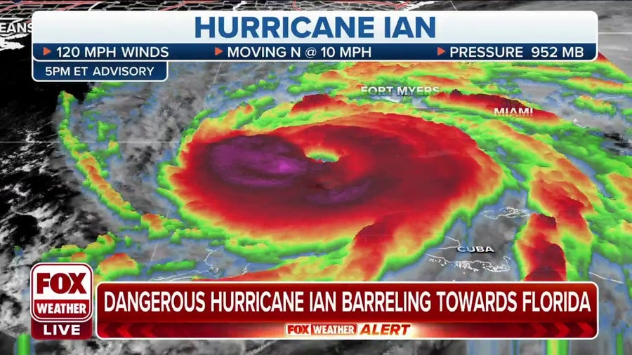 Hurricane Ian remains Category 3 storm