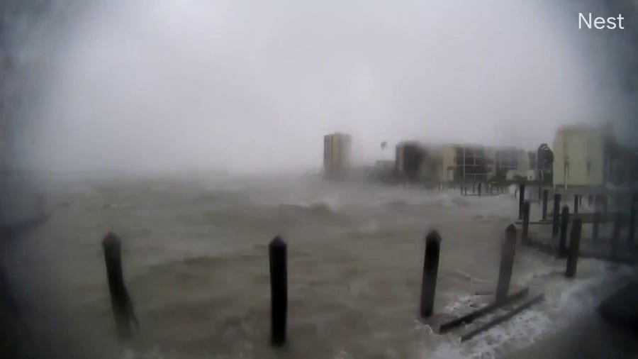 Timelapse video shows major flooding from storm surge on Marco Island