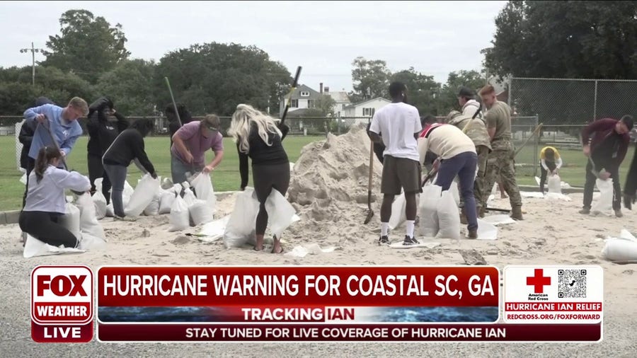Charleston, SC officials urge residents to find higher ground as Ian approaches