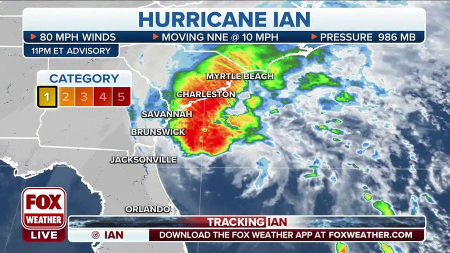 Hurricane Ian looks to make second landfall in US