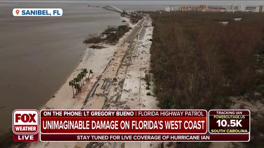 Unimaginable damage on Florida's west coast due to Hurricane Ian