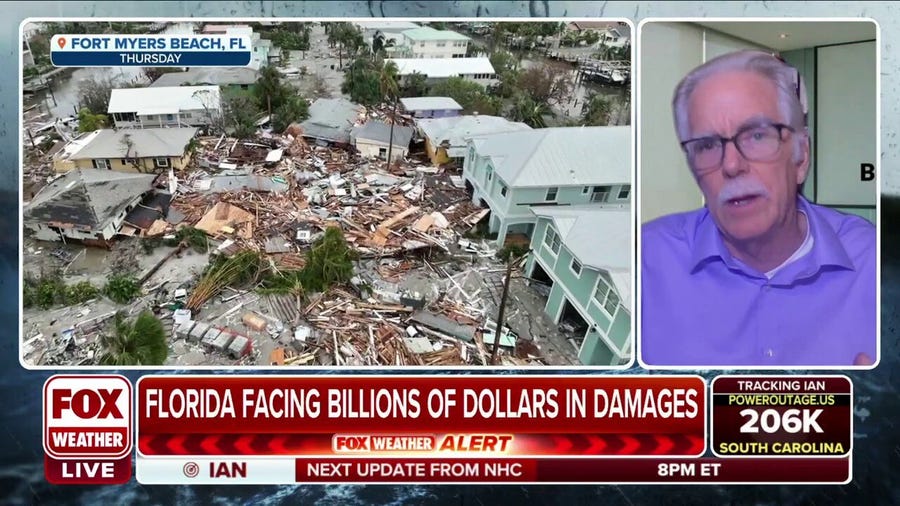 Florida facing billions of dollars in damages following Hurricane Ian