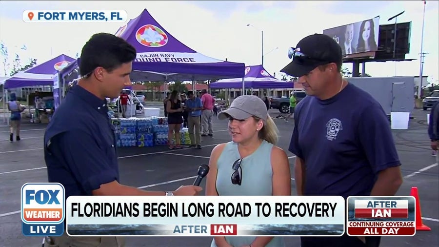Floridians begin long road to recovery after Hurricane Ian