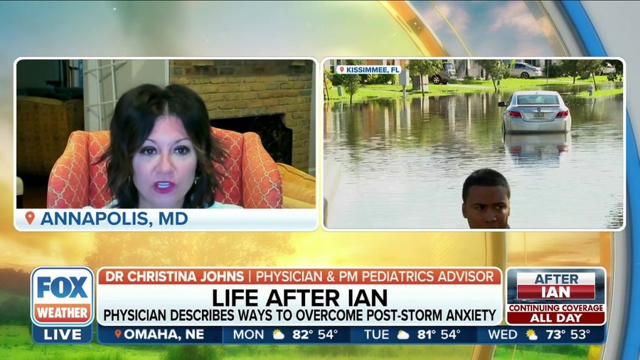 Ways to overcome post-storm anxiety following Ian