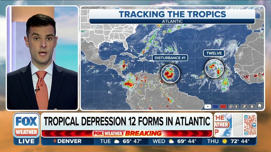 Two Tropical Systems Being Watched In Atlantic | Latest Weather Clips ...