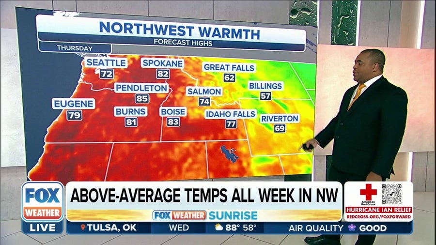 Record-breaking warmth continues in October for Pacific Northwest