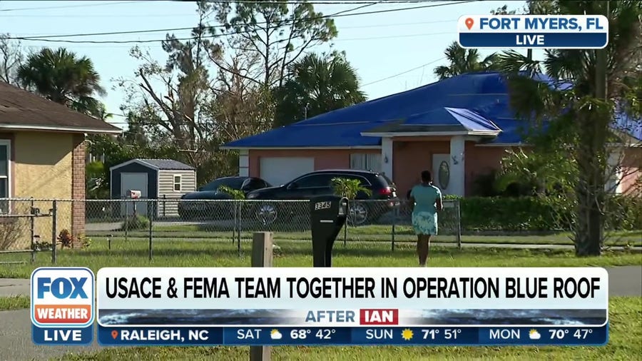 Army Corps, FEMA team together in Operation Blue Roof
