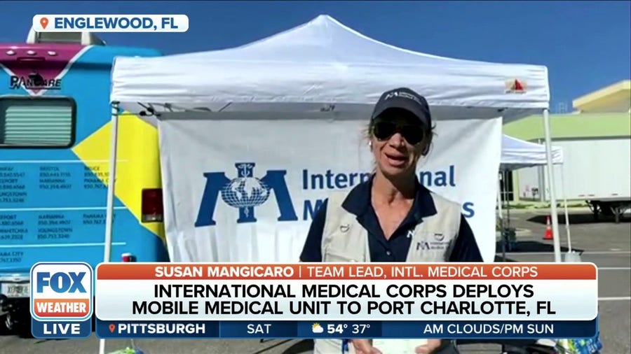 International Medical Corps deploys mobile medical unit to Port Charlotte, Florida