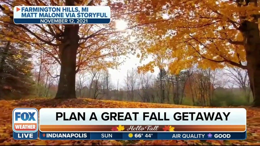 How to best travel for those fantastic fall scenic views