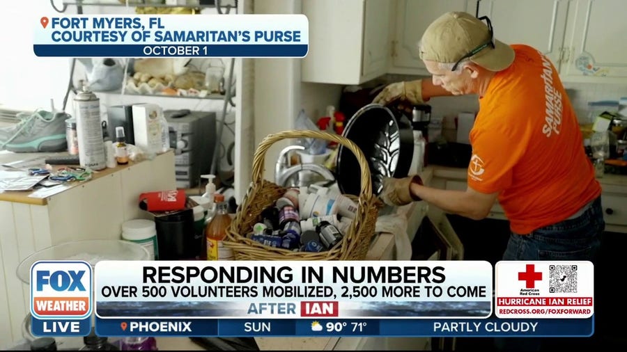 Samaritan's Purse mobilizes volunteers to help those affected by Hurricane Ian