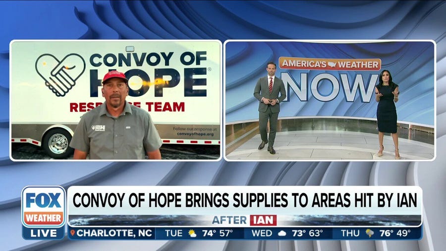 Convoy of Hope delivers supplies to Florida areas slammed by Ian