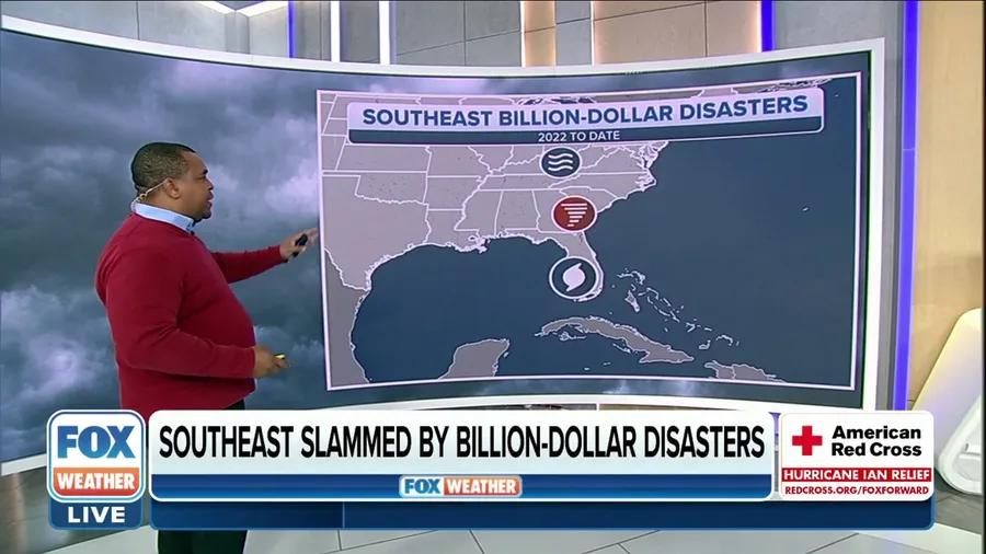 Southeast slammed by billion-dollar disasters in 2022