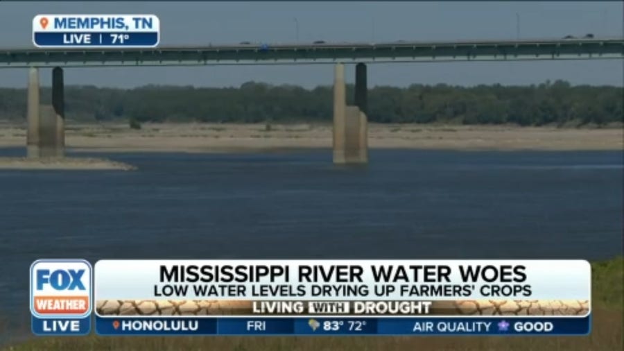 Mississippi River water woes: Low water levels impacting millions of Americans