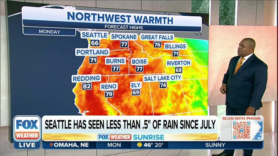 Pacific Northwest stays unseasonably warm, dry