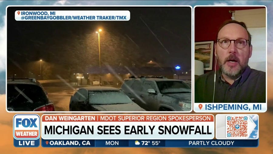 Michigan's Upper Peninsula may see more than foot of snow: MDOT