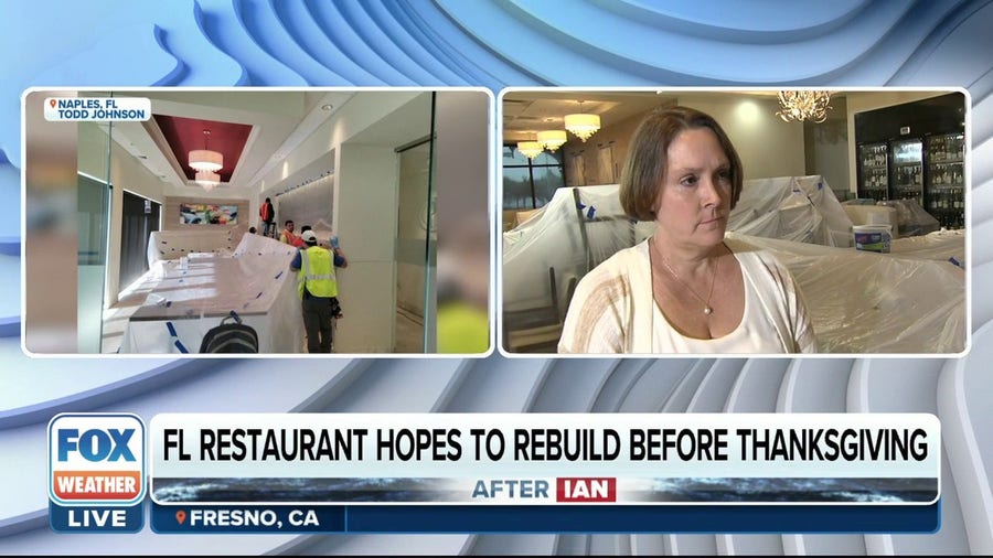 Hope Finds A Way: Florida restaurant aims to rebuild before Thanksgiving after Ian's destruction