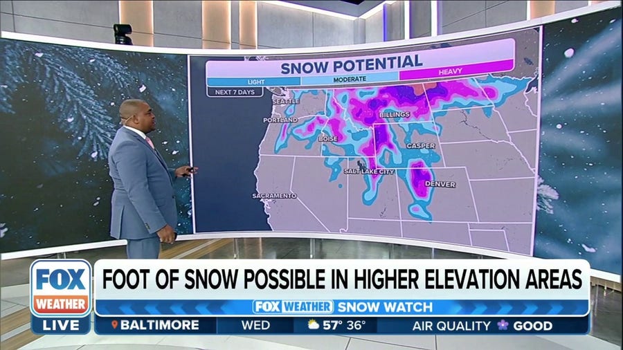 First major snowstorm coming to Intermountain West