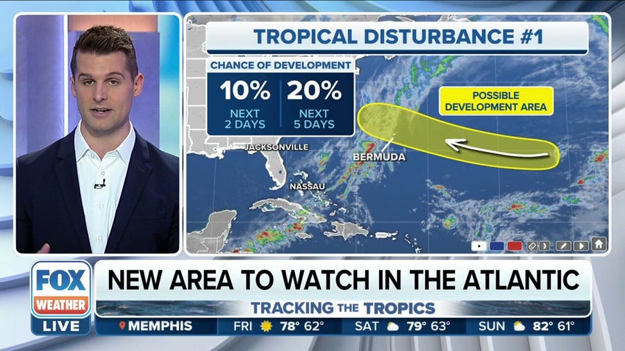 Monitoring disturbance in Atlantic that could potentially develop