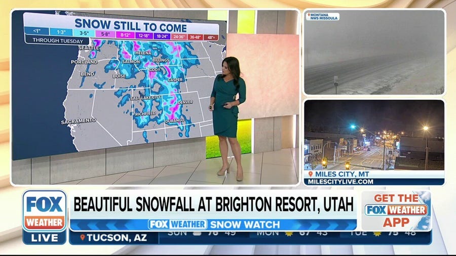 Winter weather alerts in effect across Intermountain West as storm system brings first significant snow of the season