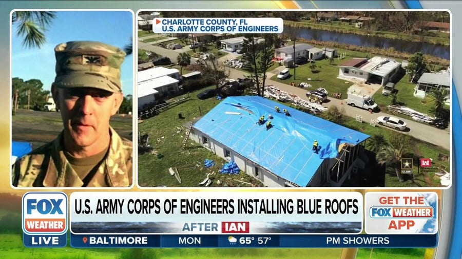 Operation Blue Roof is protecting damaged homes in aftermath of Hurricane Ian