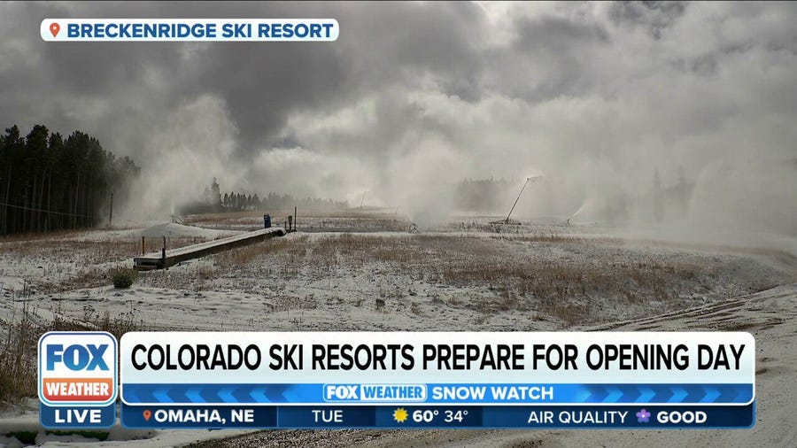 Breckenridge Ski Resort takes advantage of early-season snowstorm