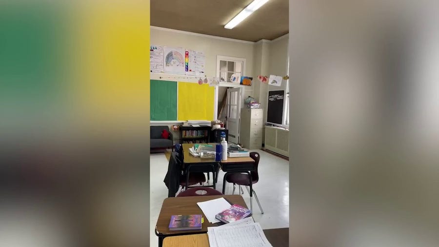 San Francisco school shakes during earthquake