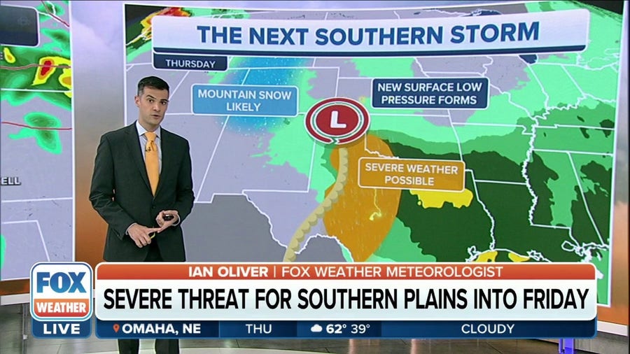 Next storm headed for southern Plains could produce severe weather, flooding