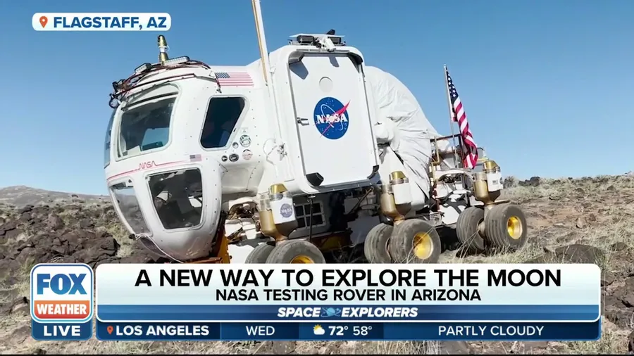 NASA testing moon rover, moonwalking and lunar operations in Arizona