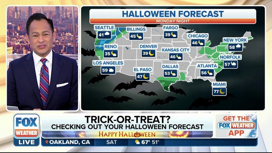 Trick-or-treat? Checking out your Halloween forecast