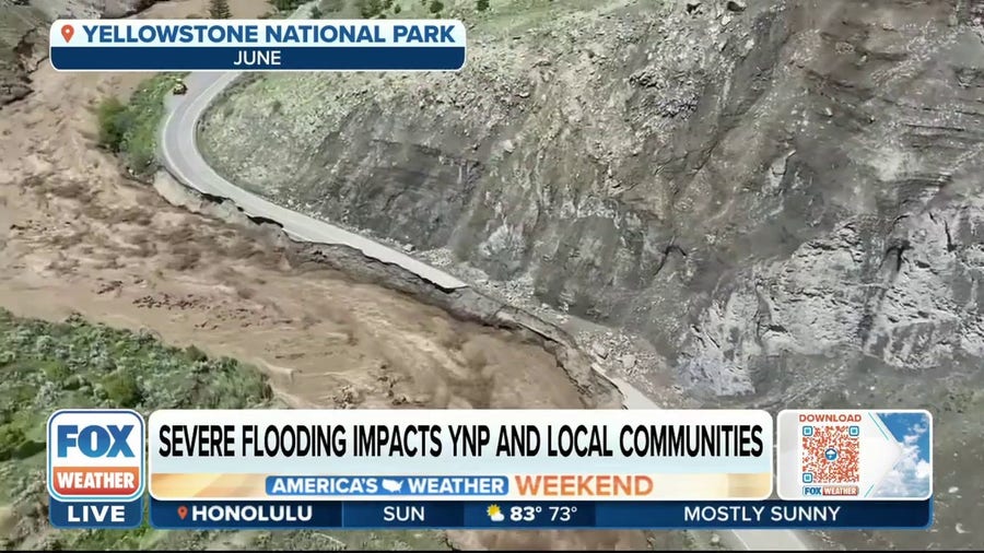Yellowstone National Park's North Entrance reopening months after catastrophic flooding