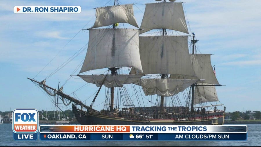 Looking back at the HMS Bounty which fell victim to Superstorm Sandy