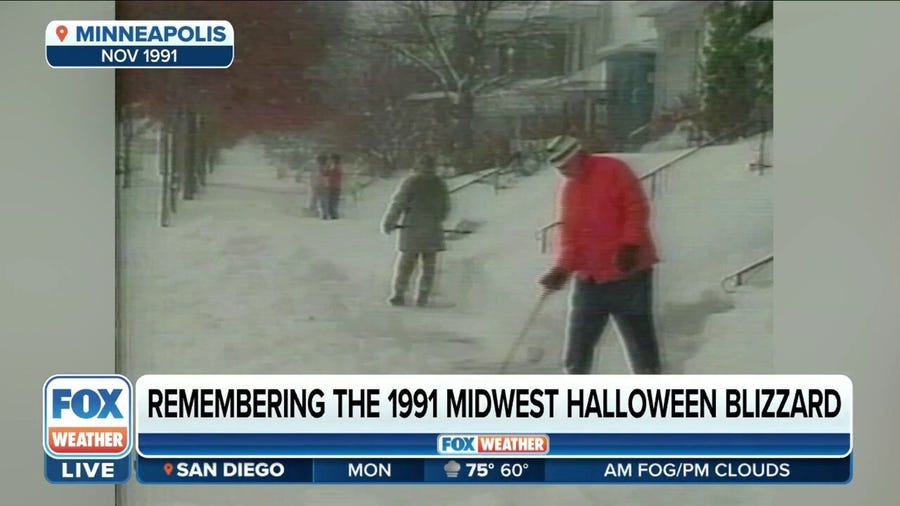 Remembering the 1991 Halloween blizzard that buried Minneapolis