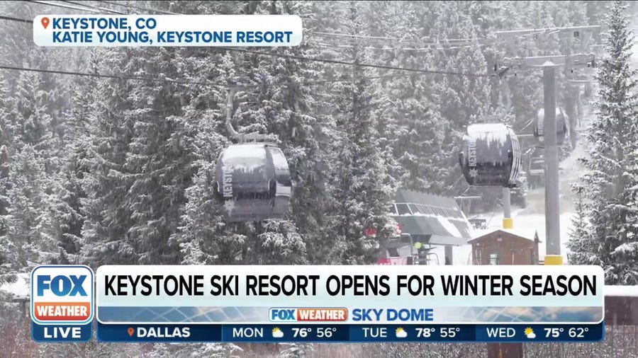 Keystone Ski Resort opens for winter season