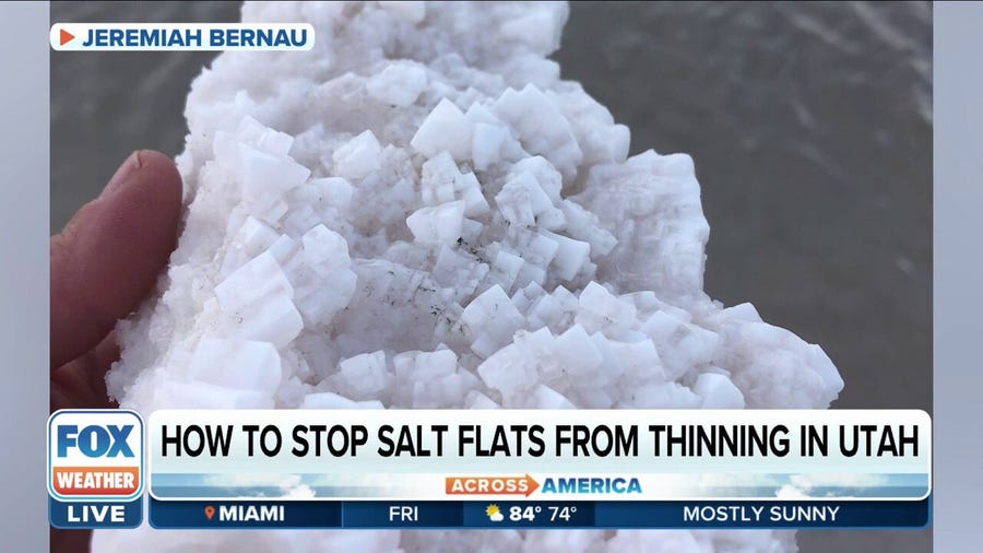 Utah's Salt Flats thinning at alarming rate