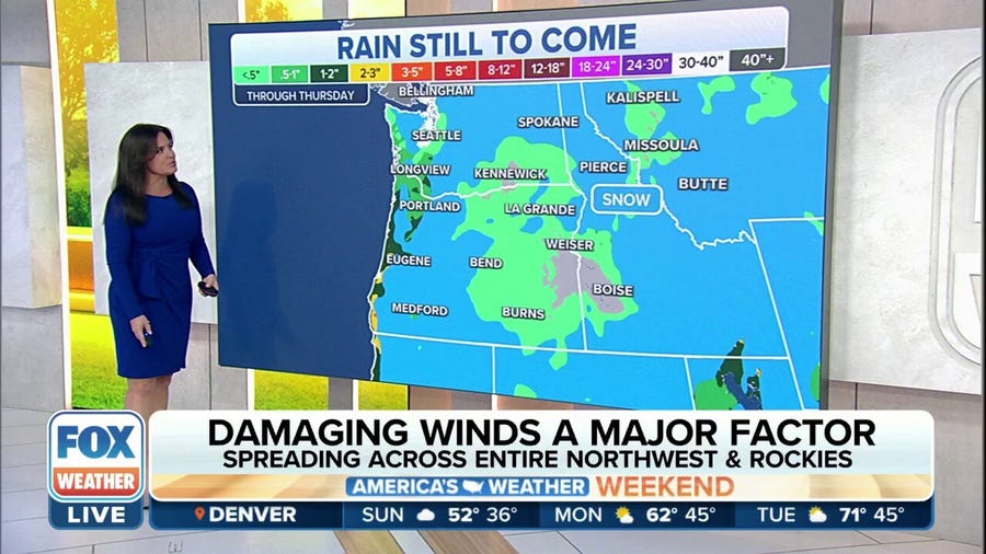 High winds wreak havoc across the Northwest