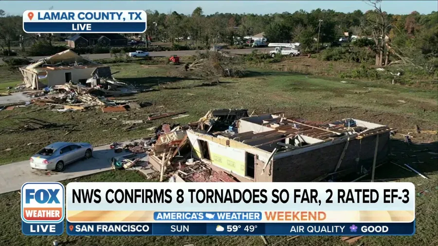 NWS confirms two EF-3 tornadoes during Friday's tornado outbreak