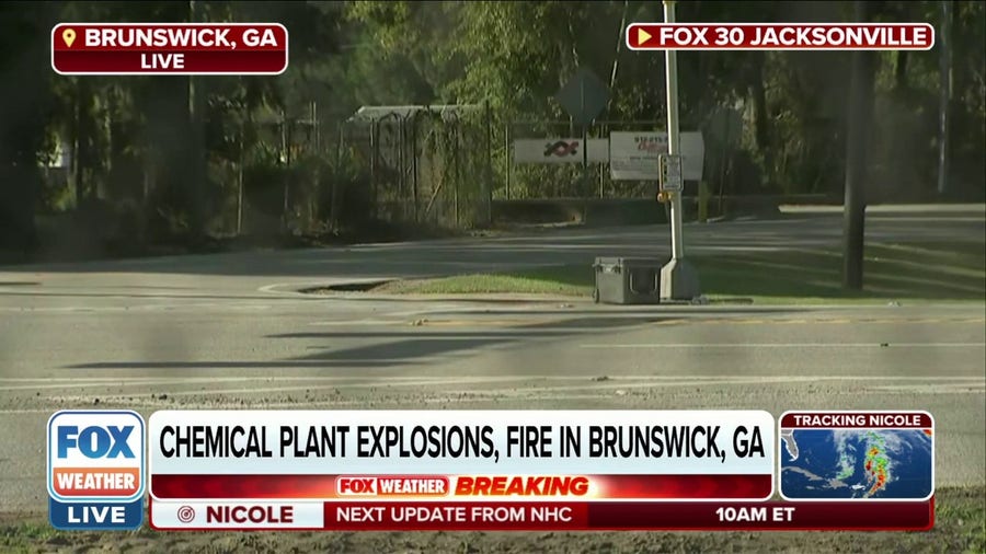 Multiple chemical plant explosions reported in Brunswick, Georgia