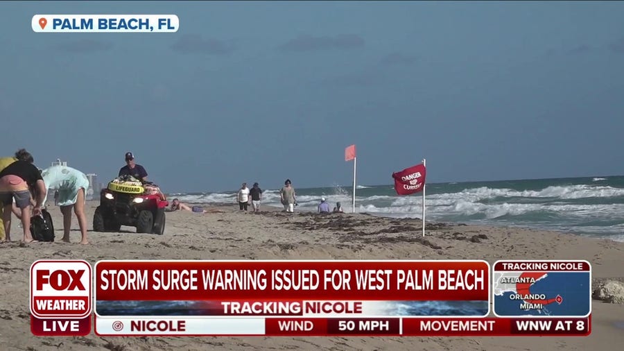 West Palm Beach begins preparations ahead of Subtropical Storm Nicole