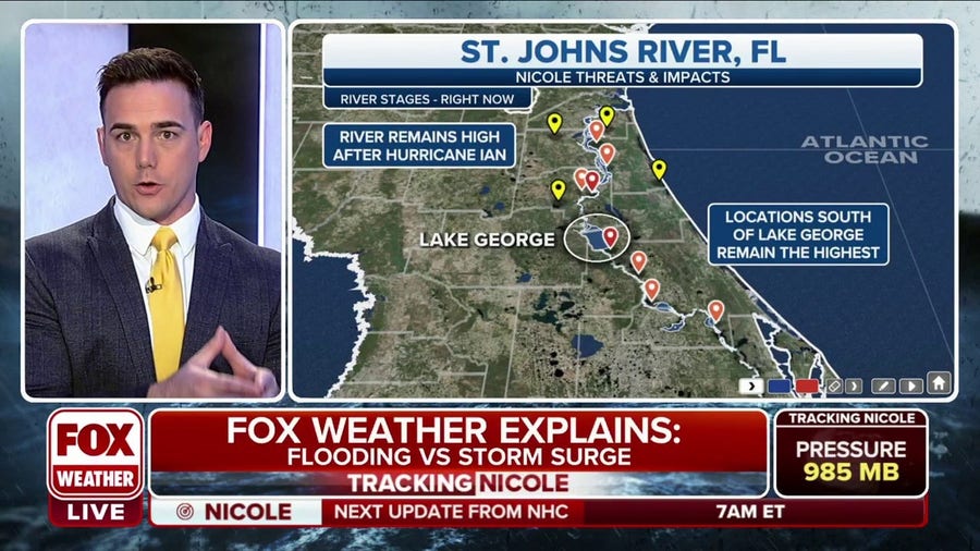 FOX Weather Explains: Flooding vs. storm surge