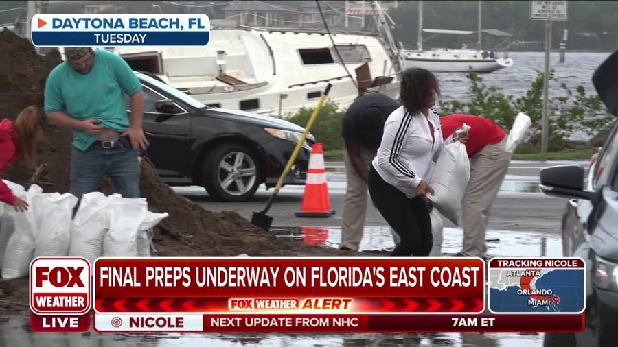 Palm Beach County opens shelters ahead of Nicole's landfall