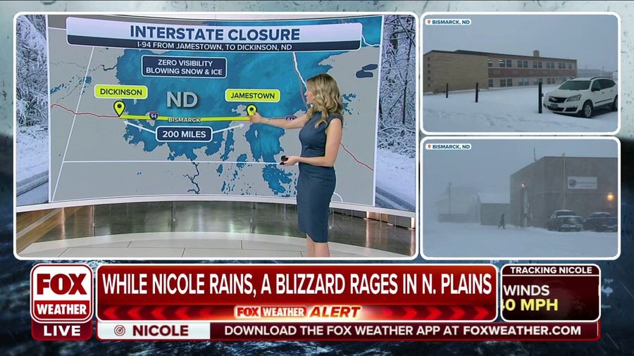 Blizzard walloping northern Plains