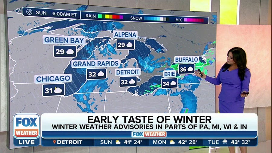 Great Lakes getting an early taste of winter