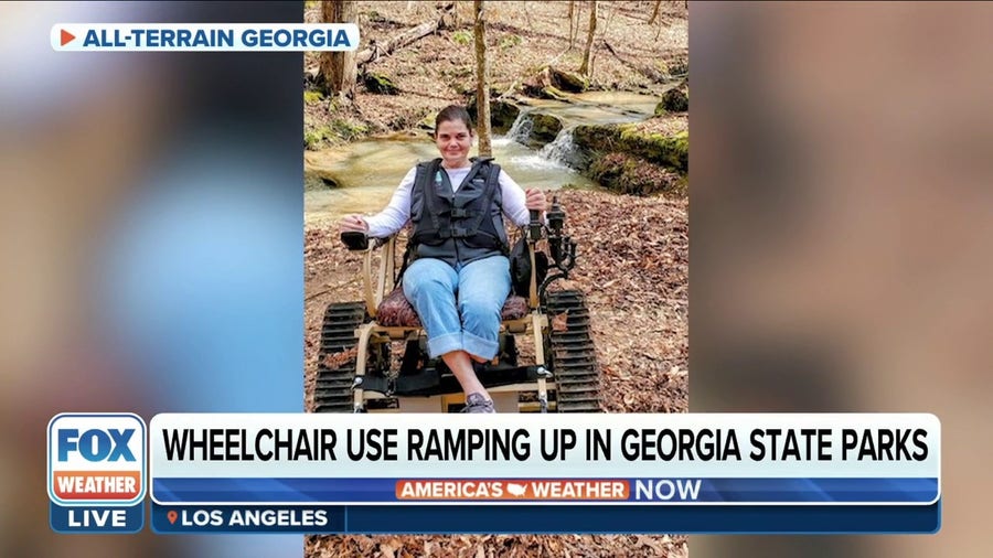 Georgia provides all-terrain wheelchairs to visitors at state parks