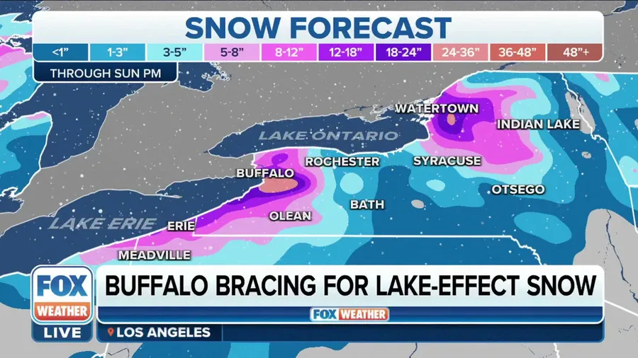 Buffalo prepares for major lake-effect snowstorm