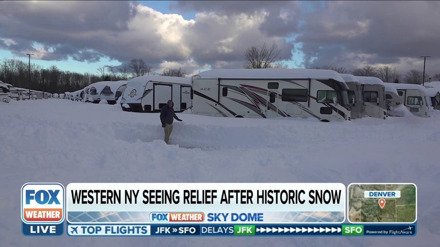 'We didn't think it was going to be that bad': Western NY digging out of 6-plus feet of snow